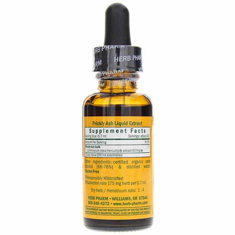 Prickly Ash Extract, 1 Oz, by Herb Pharm, image #2