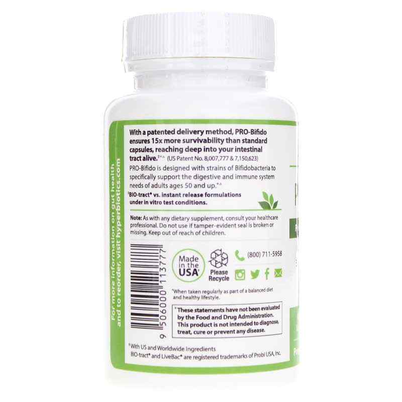 PRO-Bifido Probiotic 3 Billion CFU, by Hyperbiotics, image #3
