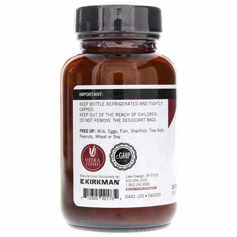 Pro-Bio Gold 20 Billion CFU Probiotic Capsules, 120 Capsules, by Kirkman, image #3