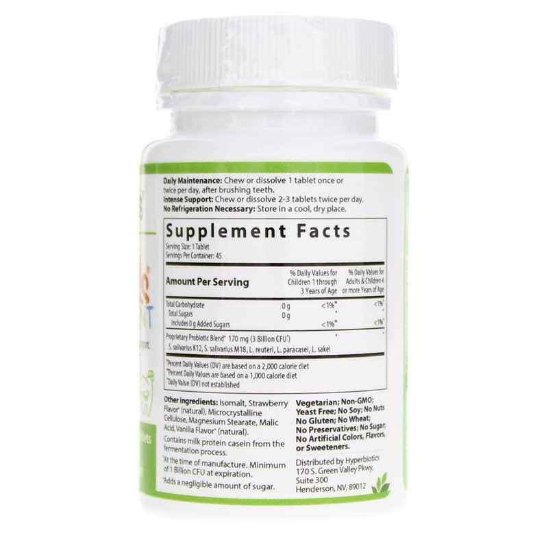 PRO-Kids ENT Strawberry Vanilla, by Hyperbiotics, image #3