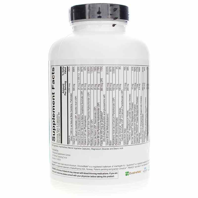 Pro Multi Spectrum Without Iron, 240 Capsules, by Professional Supplement Center, image #2