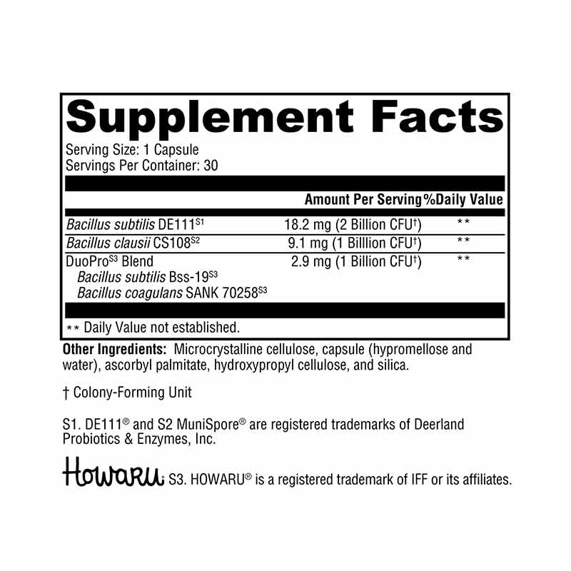 Probiomax Spore, 30 Vegetarian Capsules, by Xymogen, image #2