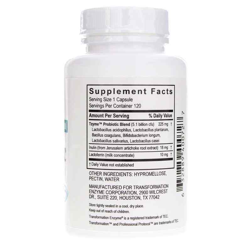 Probiotic, 120 Capsules, by Transformation Enzyme, image #2