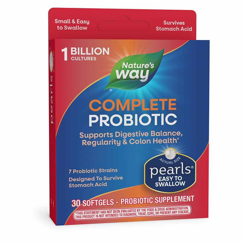 Probiotic Pearls Complete, 30 Softgels, by Natures Way