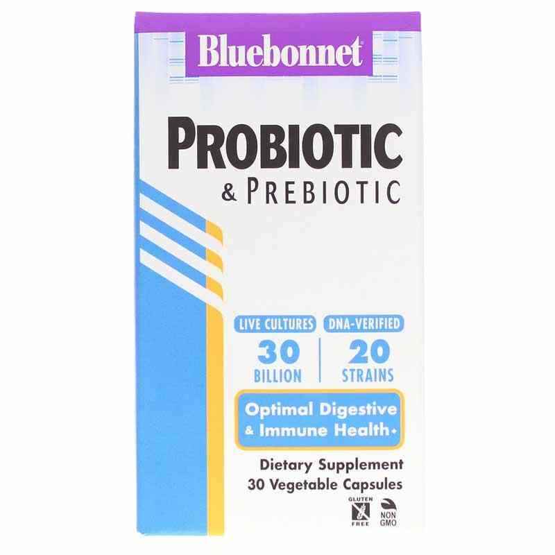 Probiotic & Prebiotic 30 Billion, by Bluebonnet