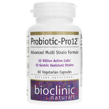 Probiotic-Pro12 Advanced Multi Strain Formula, by Bioclinic Naturals