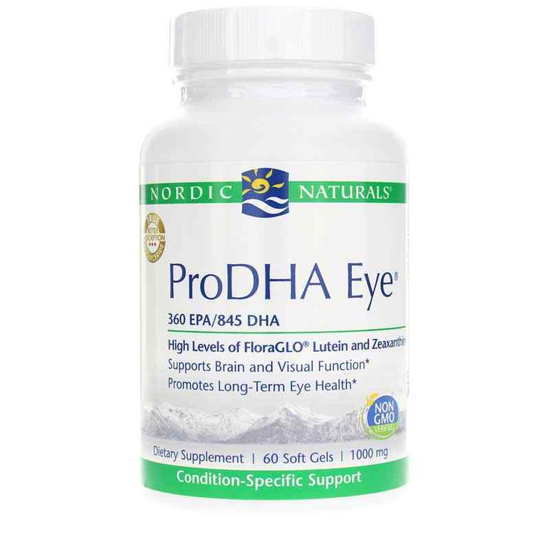 ProDHA Eye, 60 Softgels, by Nordic Naturals