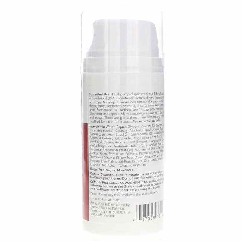 Progesterone Balancing Skin Cream, Lavender, by Protocol For Life Balance, image #2