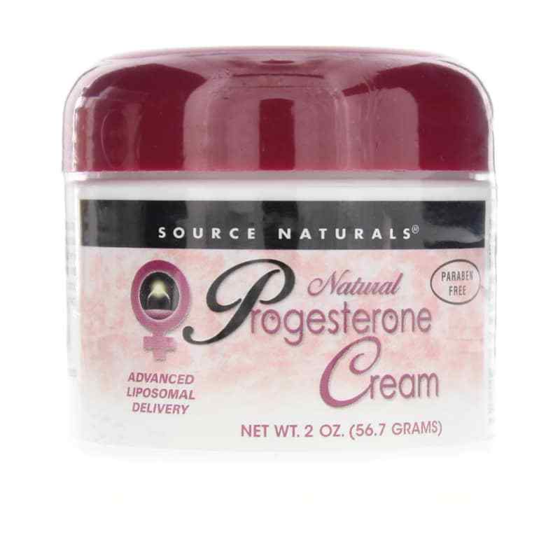 Progesterone Cream, 2 Oz, by Source Naturals