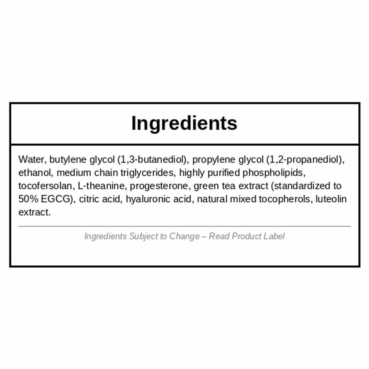 Progesterone+ Topical Replenishing Serum Nanoformulated, by Quicksilver Scientific