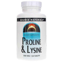 Proline & Lysine, 120 Tablets, by Source Naturals