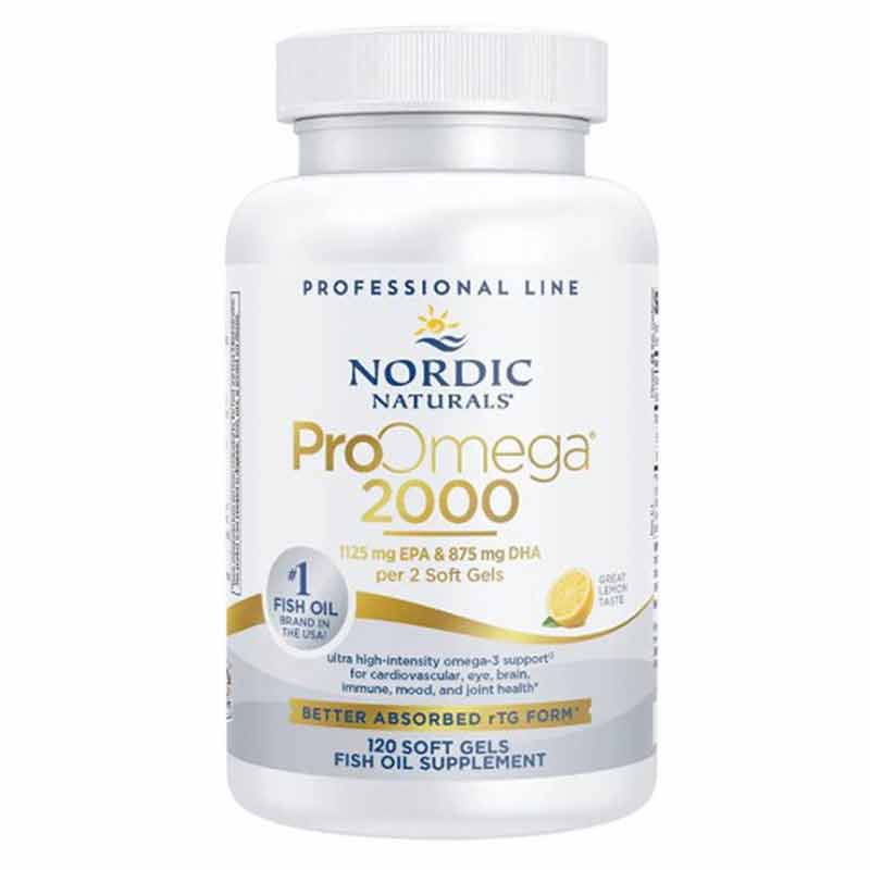 ProOmega 2000, 120 Softgels, by Nordic Naturals