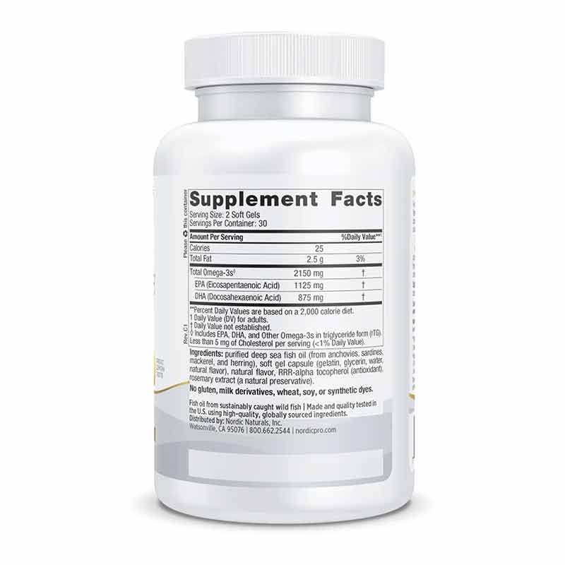 ProOmega 2000, 60 Softgels, by Nordic Naturals, image #2