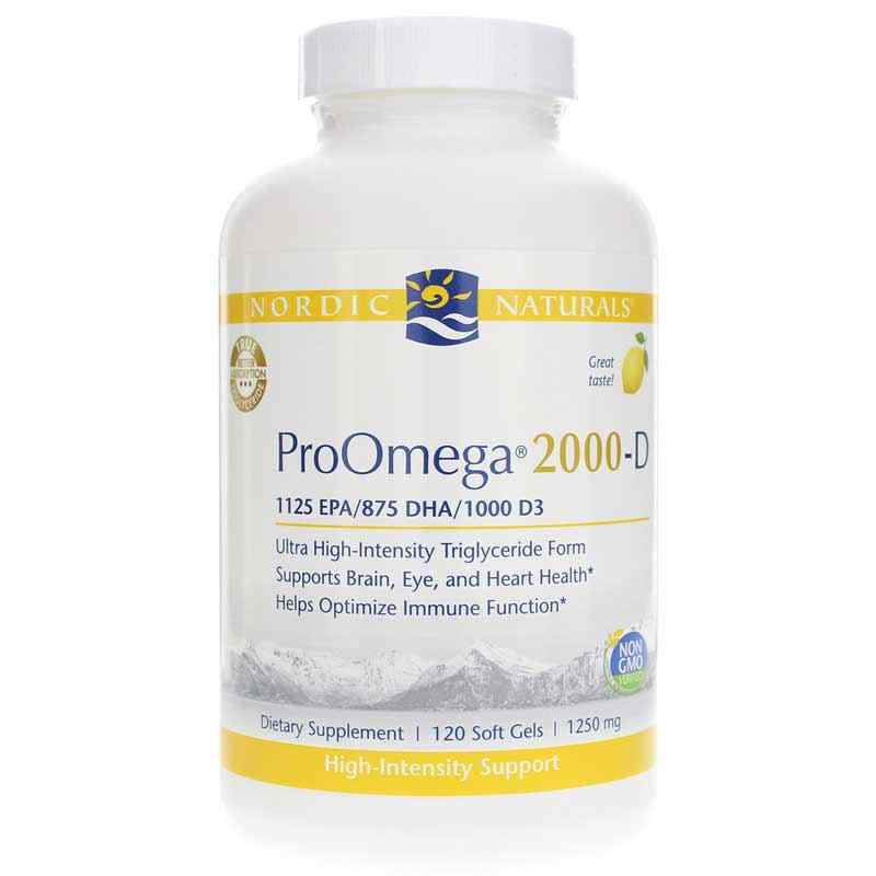 ProOmega 2000-D, by Nordic Naturals