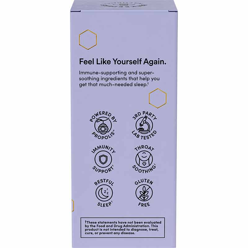 Propolis Cough Syrup Nighttime, by Beekeeper's Naturals, image #4