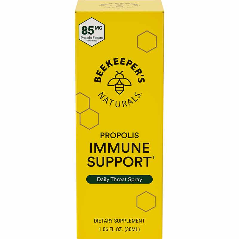 Propolis Immune Support Throat Spray, by Beekeeper's Naturals, image #4
