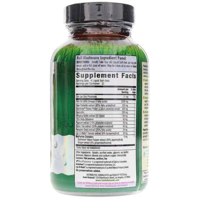 Prosta-Strong, 90 Liquid Softgels, by Irwin Naturals, image #2