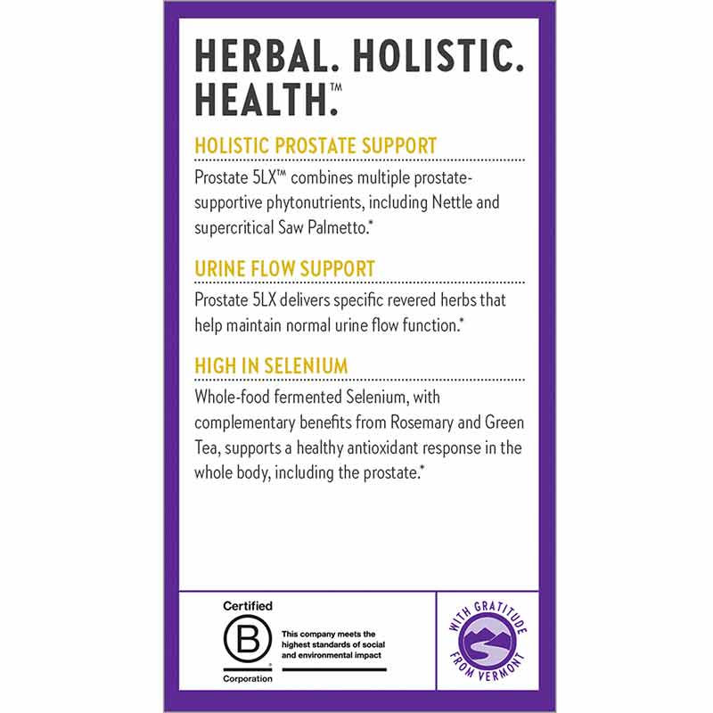 Prostate 5LX, 120 Veg Capsules, by New Chapter, image #4