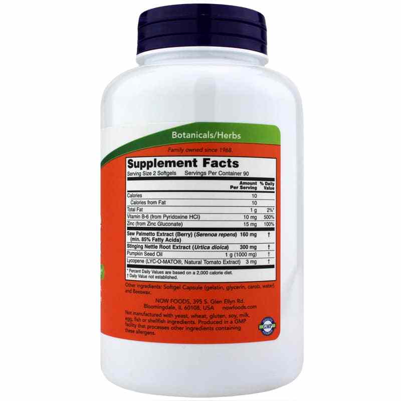 Prostate Support, by NOW Foods, image #2