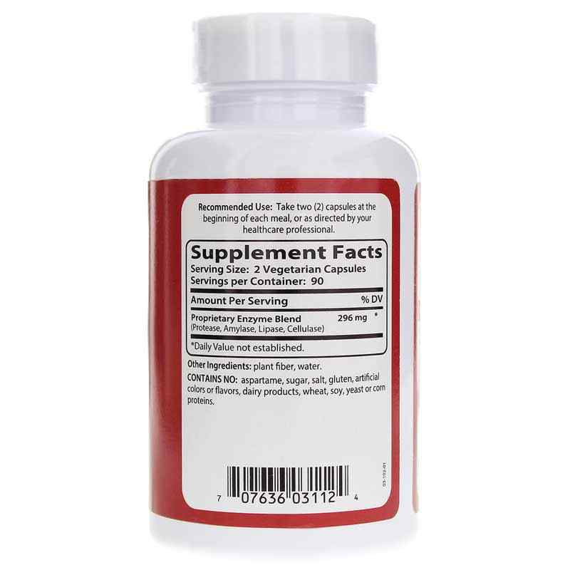 Protein Digest Formula 1, 180 Veg Capsules, by Ness Enzymes, image #2