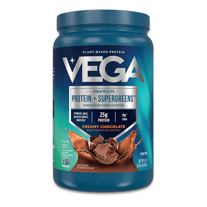 Protein + Supergreens, Chocolate, Medium, by Vega