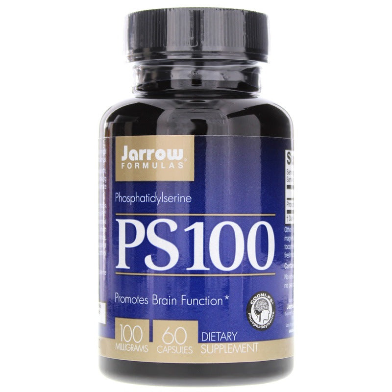 PS 100 Phosphatidylserine 100 Mg, 60 Capsules, by Jarrow Formulas