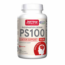PS 100 Phosphatidylserine 100 Mg, 120 Softgels, by Jarrow Formulas
