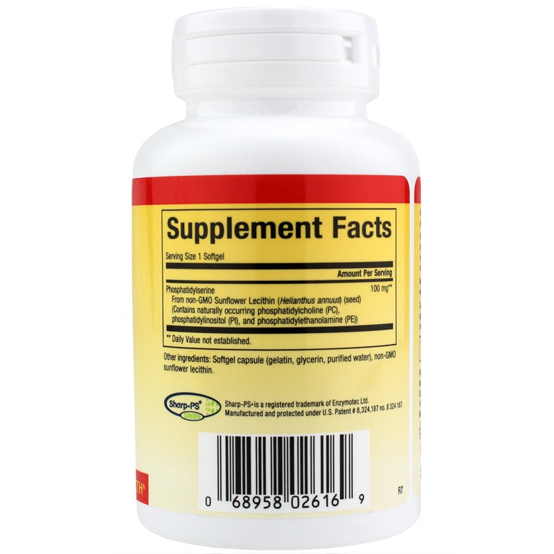PS Phosphatidylserine 100 Mg, by Natural Factors, image #2