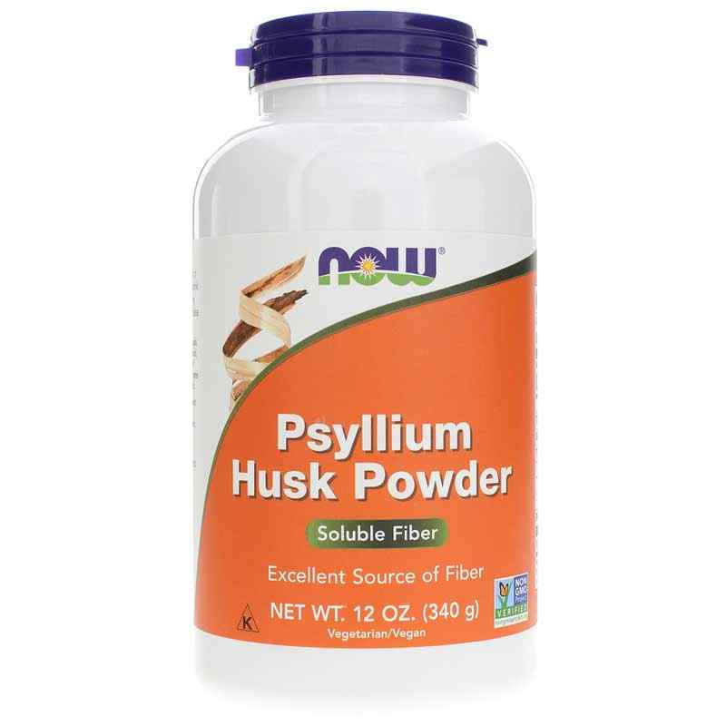 Psyllium Husk Powder, 12 Oz, by NOW Foods