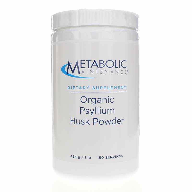 Psyllium Husk Powder Organic, by Metabolic Maintenance