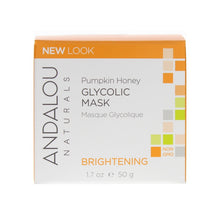 Pumpkin Honey Glycolic Mask, Brightening Formula, by Andalou Naturals
