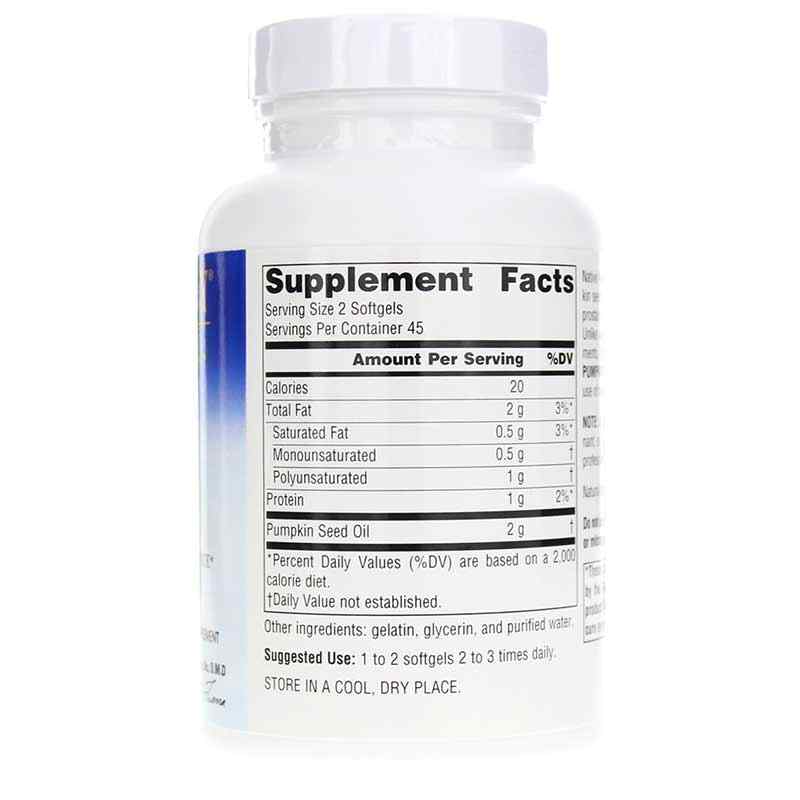 Pumpkin Seed Oil Full Spectrum, 90 Softgels, by Planetary Herbals, image #2