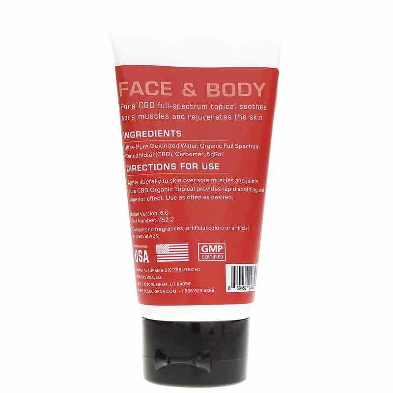 Pure CBD 500 Mg Full Spectrum Topical, by Results RNA, image #2