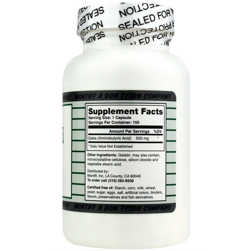 Pure Gaba 500 Mg, by Montiff, image #2