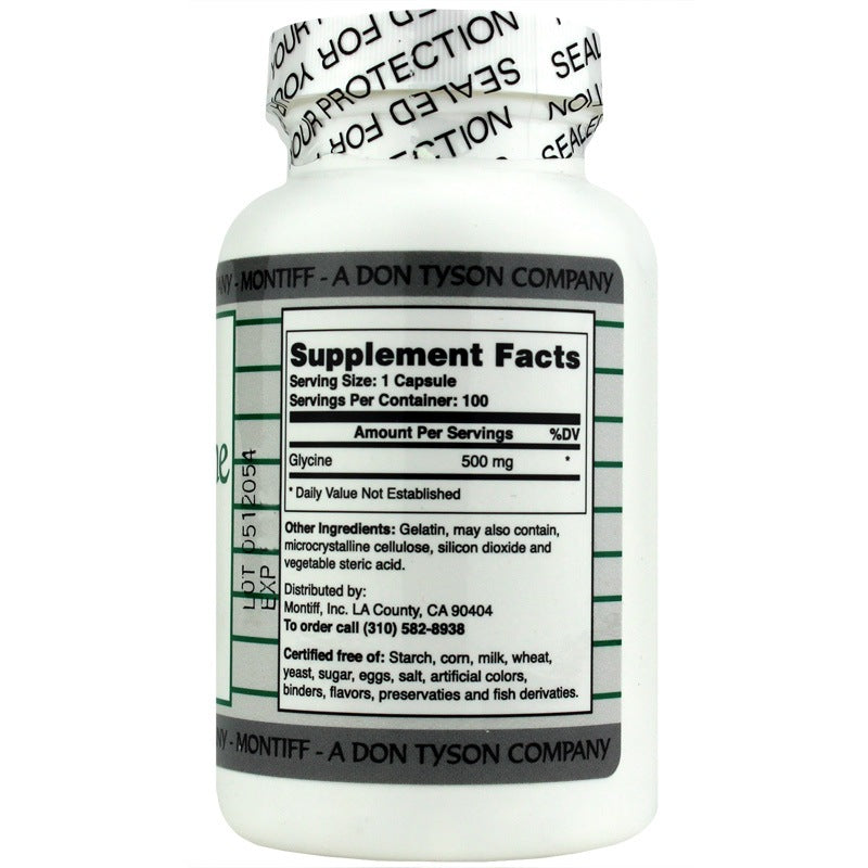 Pure Glycine 500 Mg, by Montiff, image #2