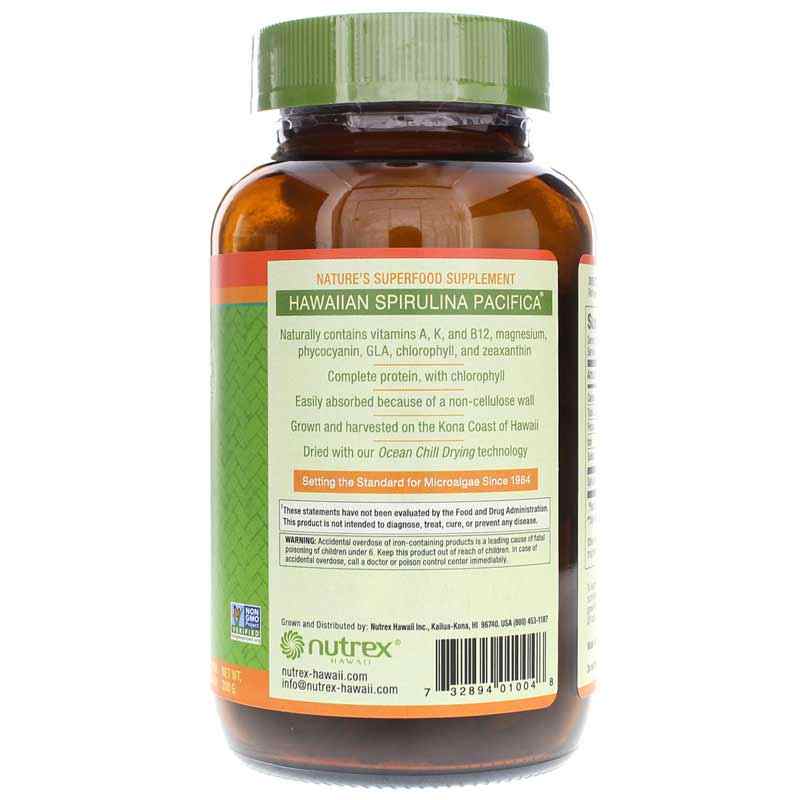 Pure Hawaiian Spirulina, 400 Tablets, by Nutrex Hawaii, image #3