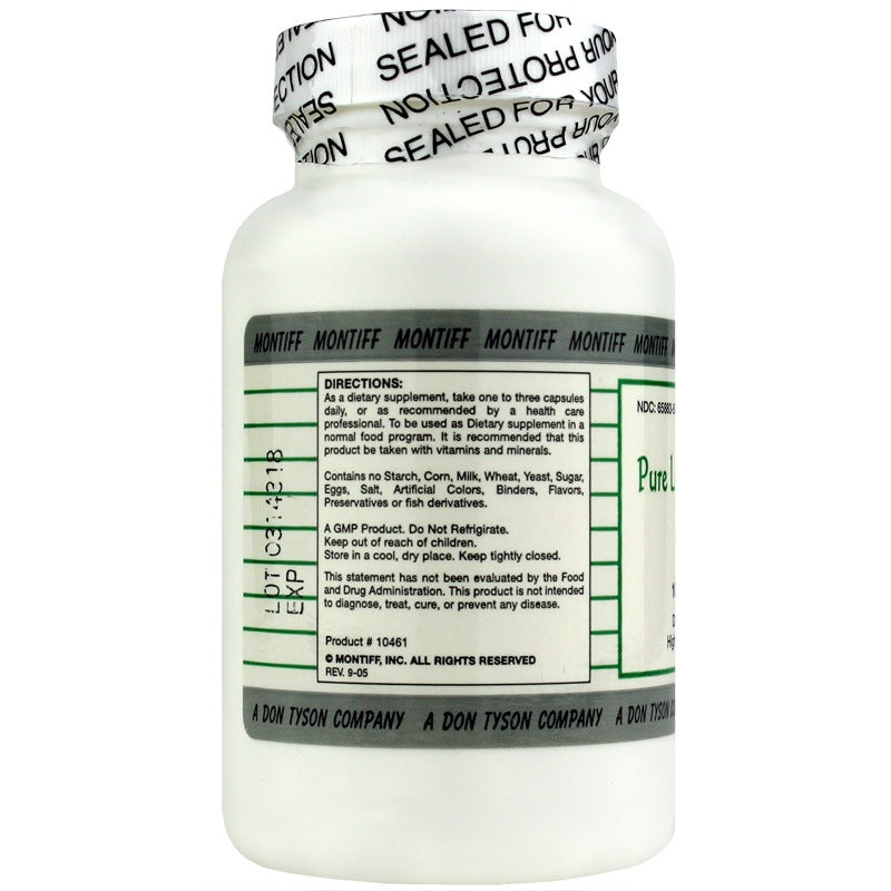 Pure L-Arginine HCl 500 Mg, 100 Capsules, by Montiff, image #3