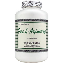 Pure L-Arginine HCl 500 Mg, by Montiff