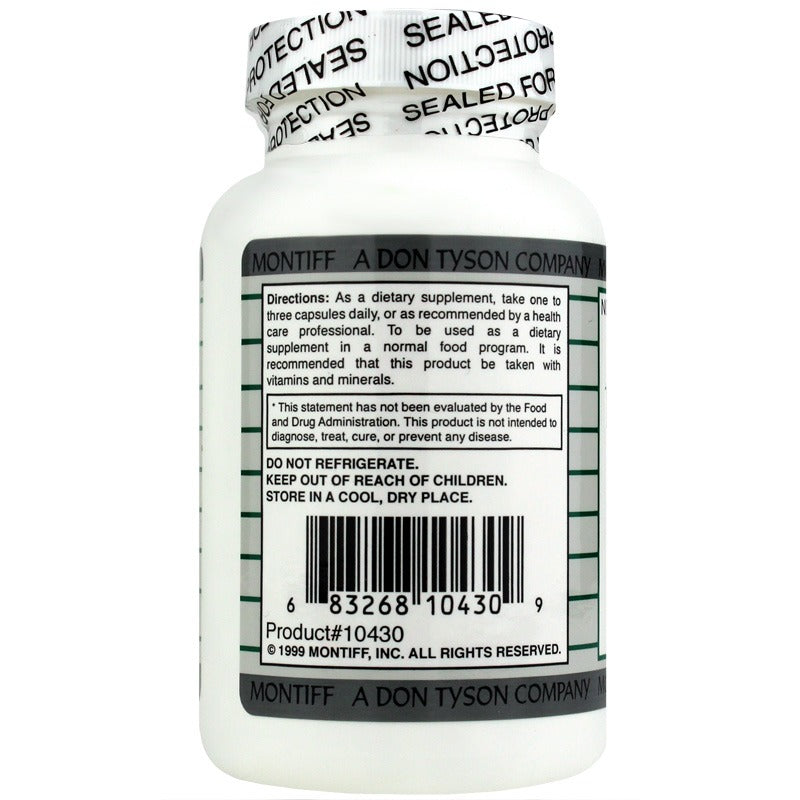 Pure L-Glutamine 500 Mg, 100 Capsules, by Montiff, image #3
