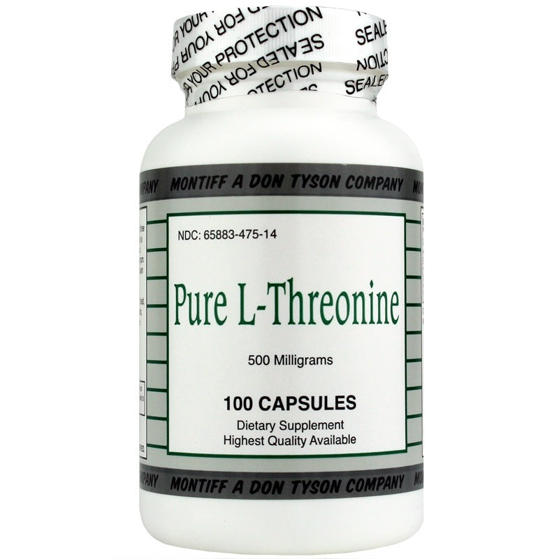 Pure L-Threonine 500 Mg, by Montiff