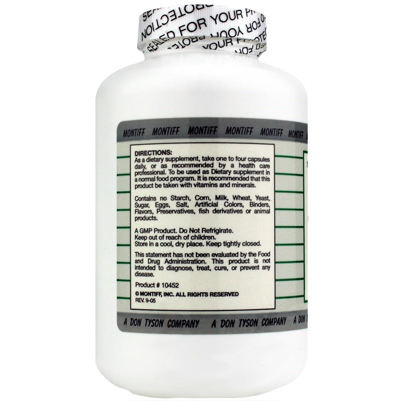 Pure L-Tyrosine 500 Mg, 250 Capsules, by Montiff, image #3