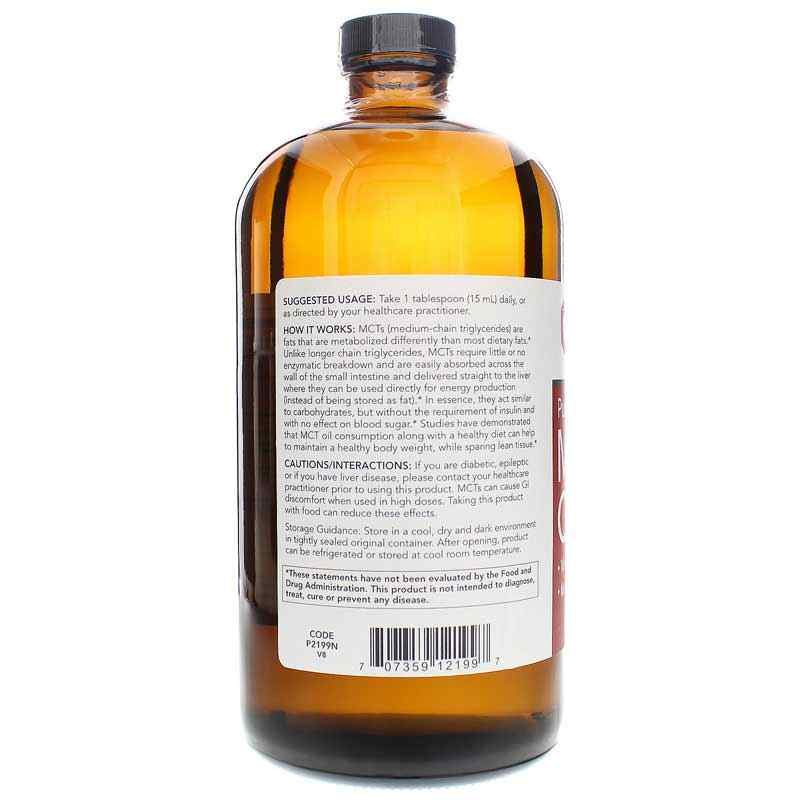 Pure MCT Oil, 32 Oz, by Protocol For Life Balance, image #3