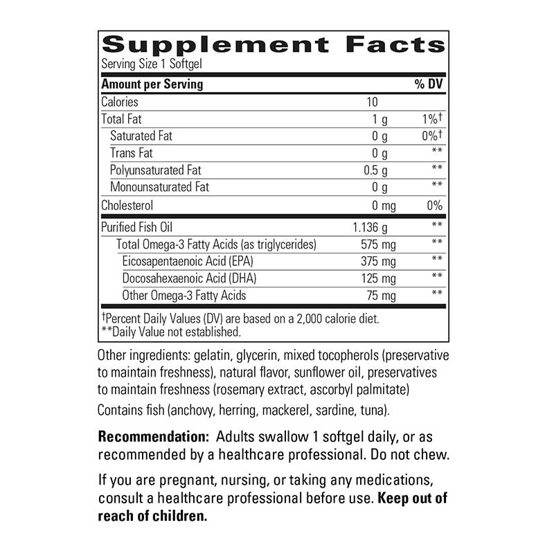 Pure Omega HP, by Integrative Therapeutics, image #4