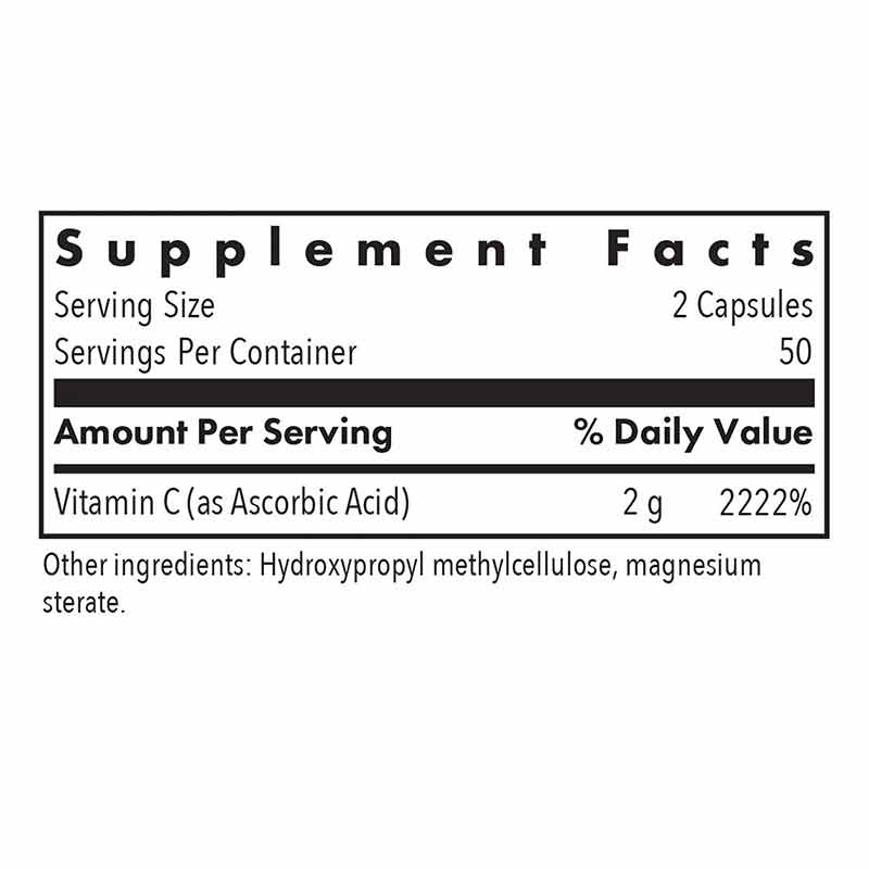 Pure Vitamin C Ascorbic Acid, by Allergy Research Group, image #2
