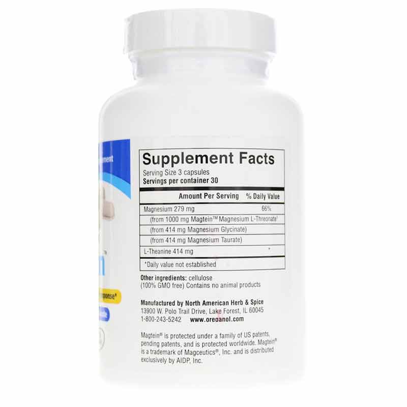 PurelyMin Magnesium Complex, 90 Capsules, by North American Herb & Spice, image #2