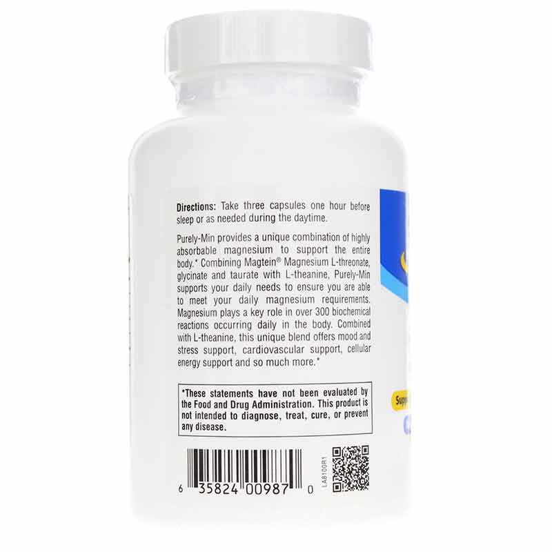 PurelyMin Magnesium Complex, 90 Capsules, by North American Herb & Spice, image #3