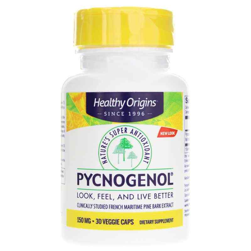 Pycnogenol 150 Mg, 30 Veg Capsules, by Healthy Origins