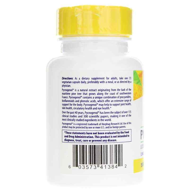 Pycnogenol 150 Mg, 30 Veg Capsules, by Healthy Origins, image #3