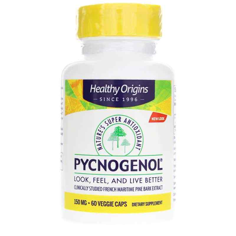 Pycnogenol 150 Mg, 60 Veg Capsules, by Healthy Origins