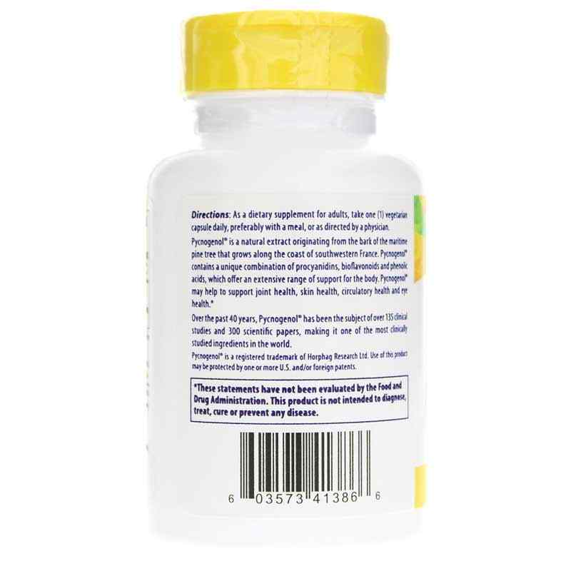 Pycnogenol 150 Mg, 60 Veg Capsules, by Healthy Origins, image #3